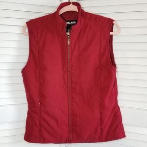 Kirkland Ladies' Red Vest, Gently Loved, size S